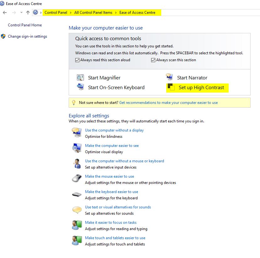 Windows 10 Ease Of Access Keyboard Shortcuts NKCODE TECH GEEK ZONE