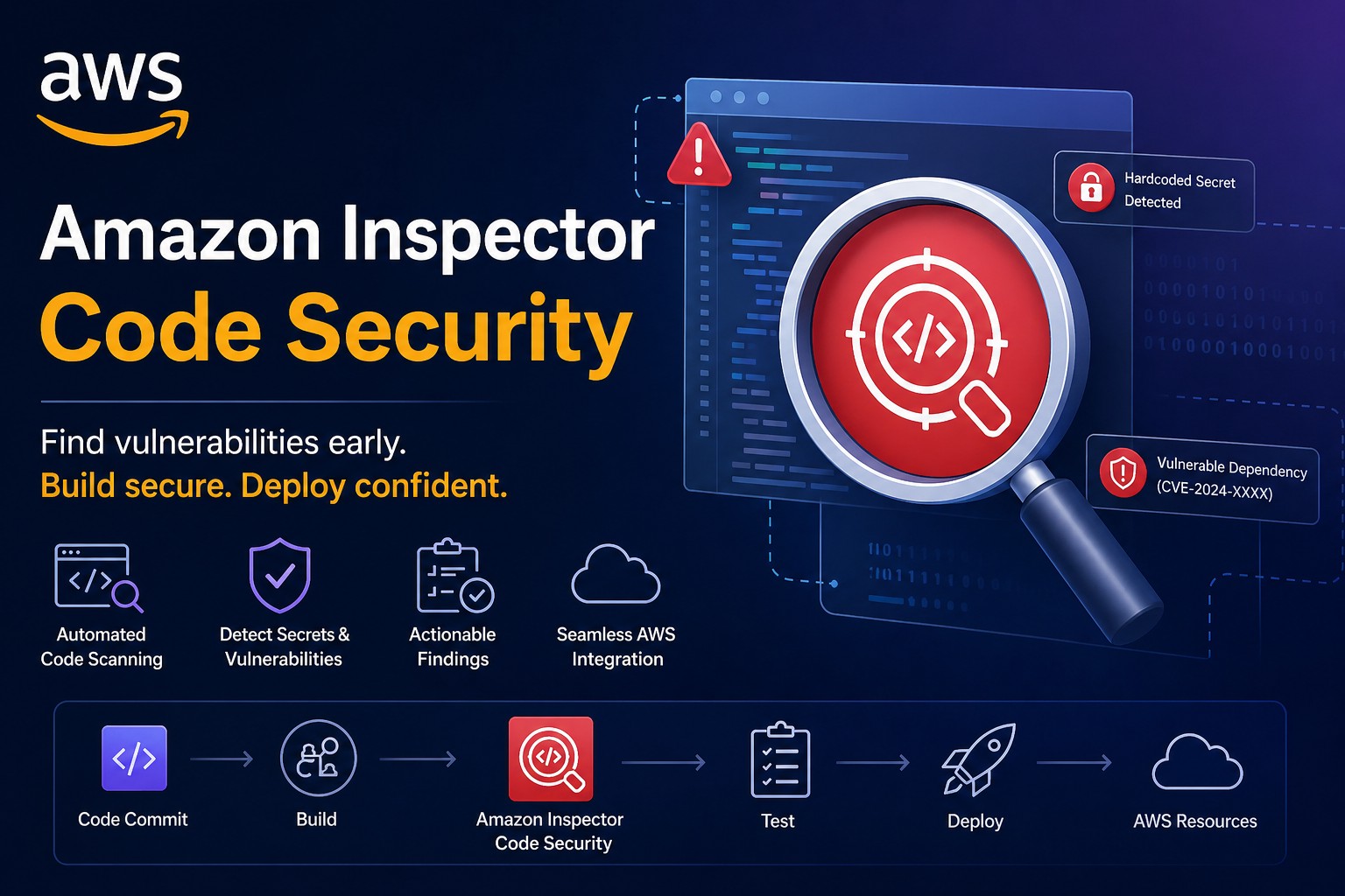 Computer Protection. Amazon Amazon Inspector Code Security: Shifting Left with Automated ...